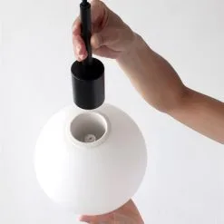 Menu Abat-jour TR Verre Opale -Luminaires boutique 33717 02 03 6f7dd55c40