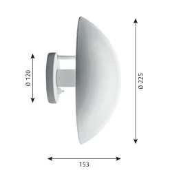 Louis Poulsen Applique Murale PH Hat Ø22,5cm -Luminaires boutique 39557 01 03 625b53852a