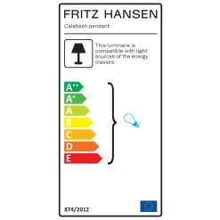 Fritz Hansen Suspension Calabash P1 Mat -Luminaires boutique 41968 01 03 468a15d7cc