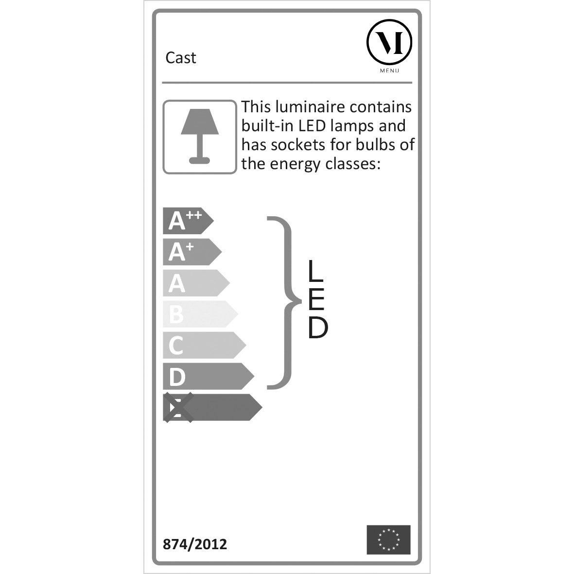 Menu Suspension Cast Shape 1 5 Menu Suspension Cast Shape 1 â Image 3