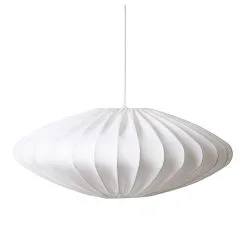 Watt & Veke Abat-jour Ellipse 65 Cm Coton