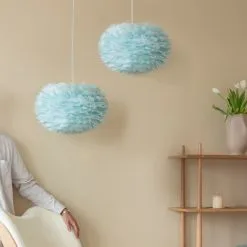 Umage Lampe Eos Bleu Clair 9 Umage Lampe Eos Bleu Clair -Luminaires boutique 501893 01 3 EnvironmentImage 8bc359ae0b