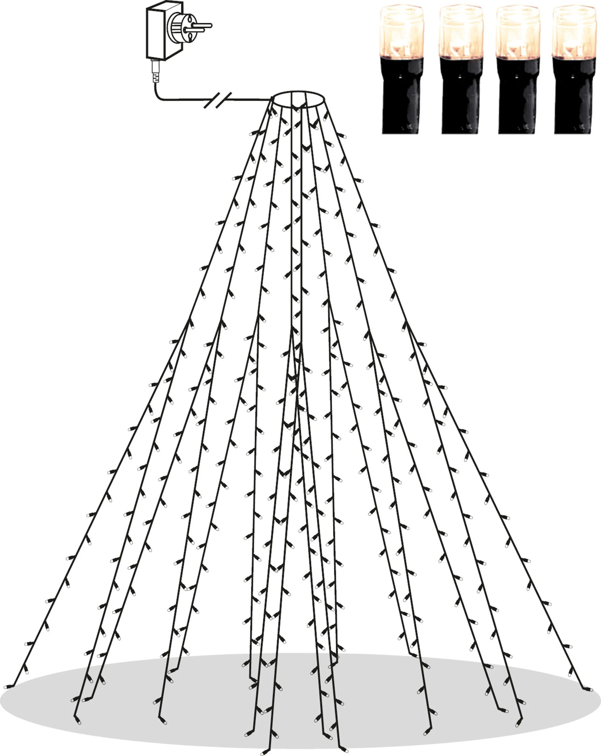 Star Trading Guirlande Lumineuse Crispy Ice White 6 Star Trading Guirlande Lumineuse Crispy Ice White â Image 4