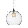 Ebb & Flow Lampe à Suspension Rowan L, Ø 28 Cm
